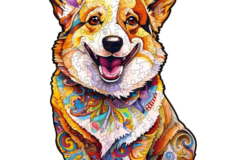 Drevené puzzle-CLEVER CORGI-3 66d18b52c433d