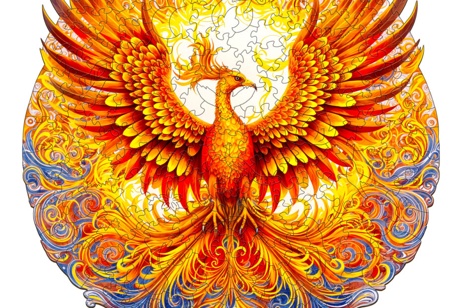 Drevená skladačka – Noble Phoenix 66d1d39650f36