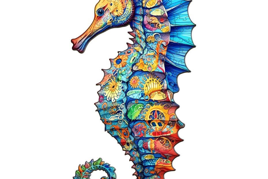 Drevené puzzle – morský koník 66d3470d8b33e