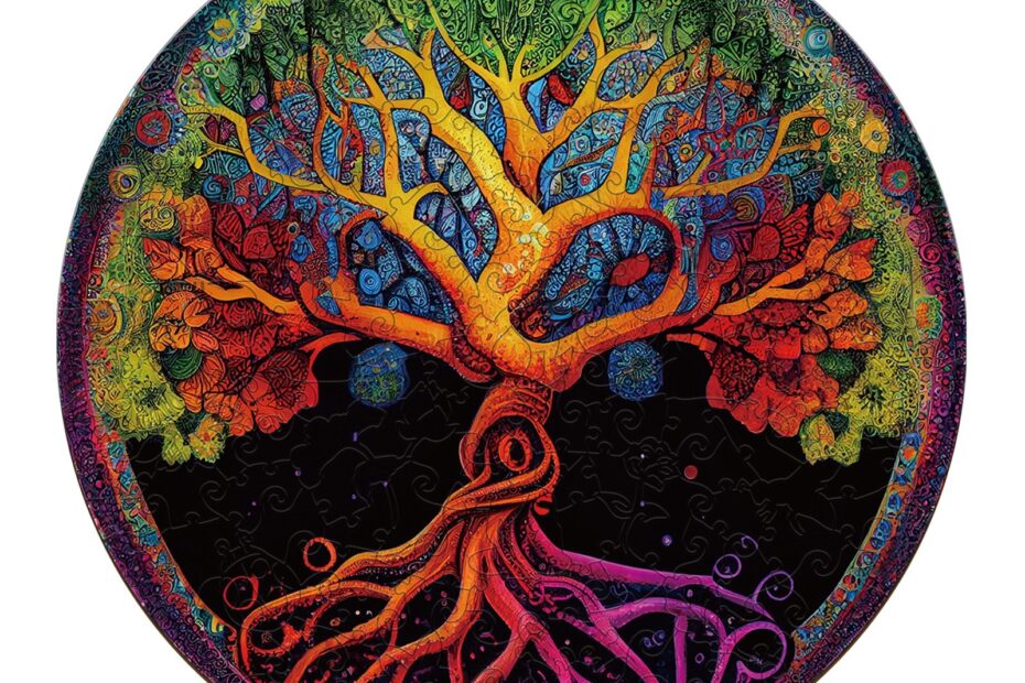 Drevené puzzle – Strom života 3 66d2070224d85