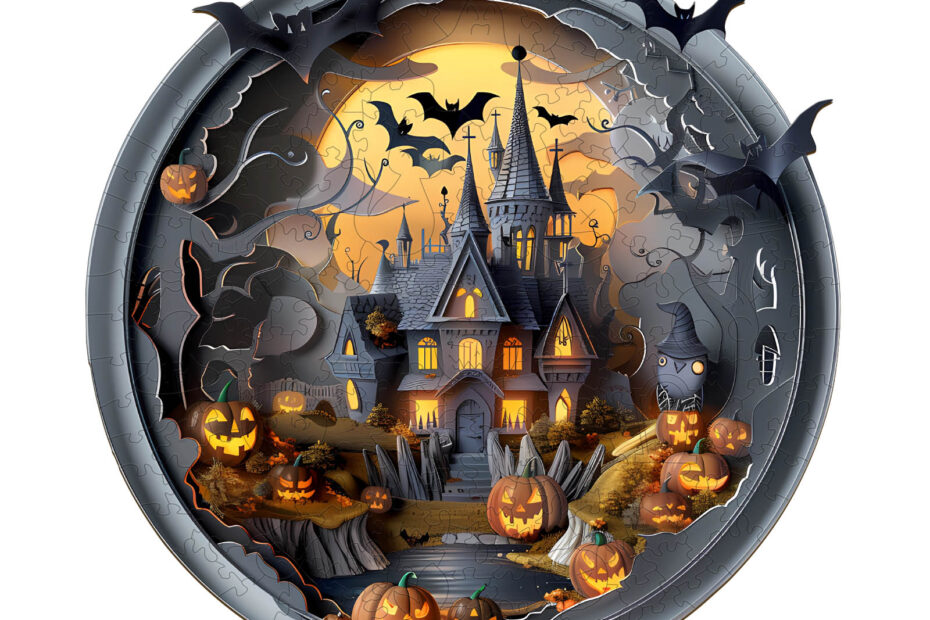 Drevené puzzle-3D halloweensky hrad 3 66e4d157aa939