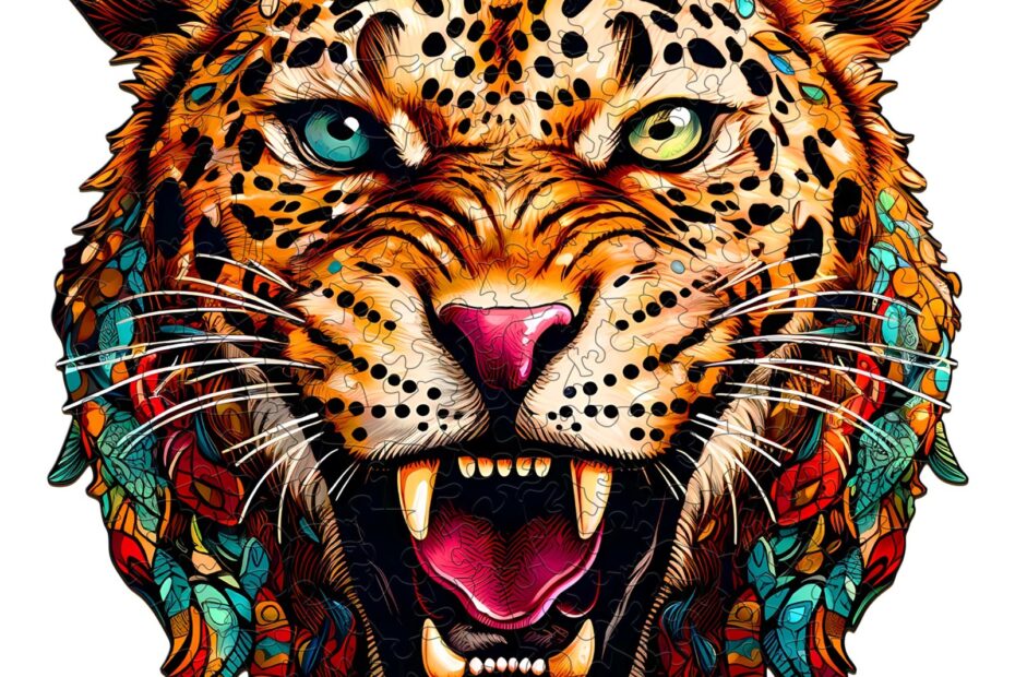 Drevené puzzle – Hbitý leopard 66ecc109b27fb