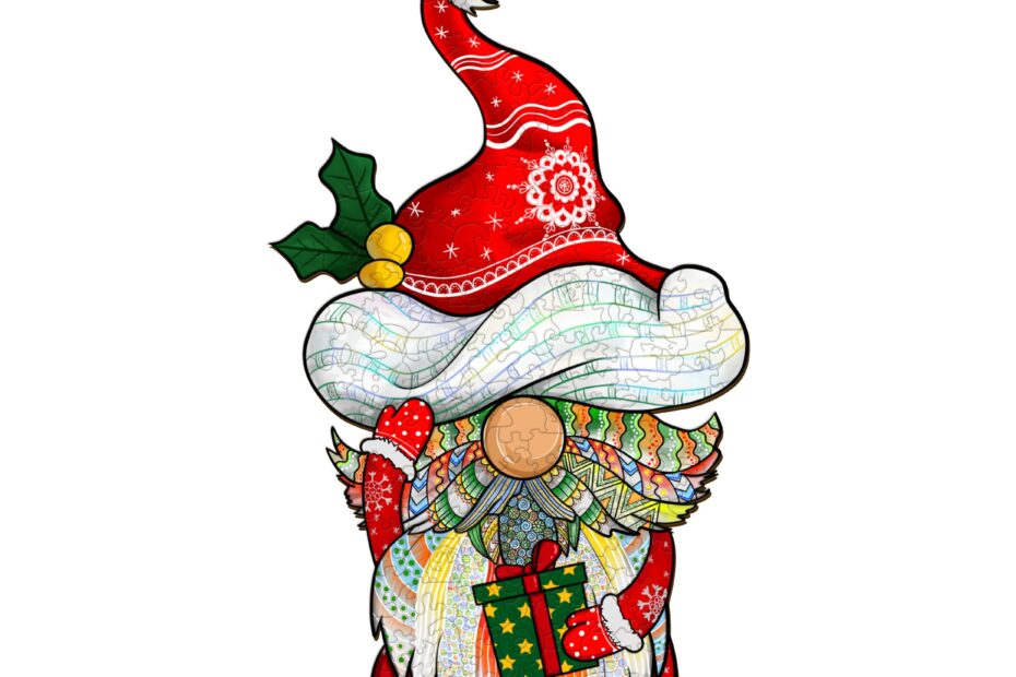 Drevené puzzle-CHRISTMAS GOBLIN 66db11ad1bb1e