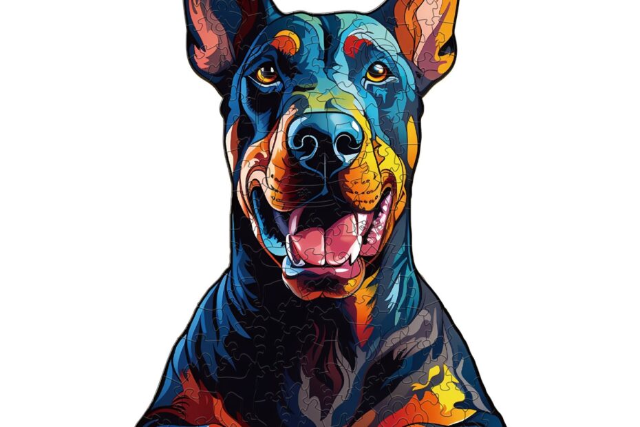 Drevené puzzle – dobermanský pinč 66e3d9d8c61cd