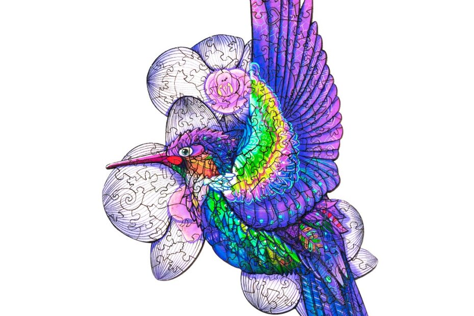 Drevené puzzle – HUMMINGBIRD 66d399cbb67a5