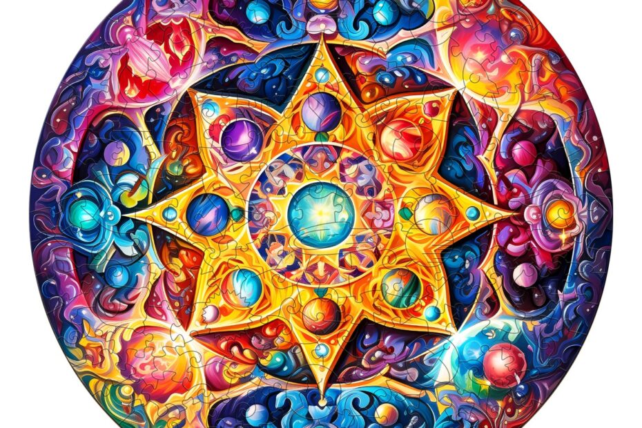 Drevené puzzle – planéta Mandala 66e17986a20dc
