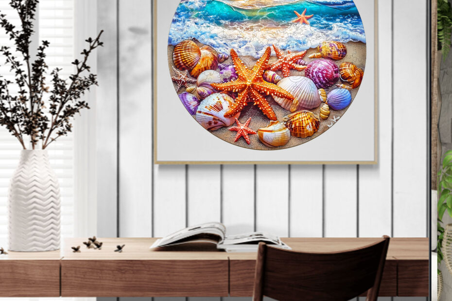 Ako môže toto úžasné puzzle s hviezdicou a mušľou priniesť pokoj do vášho dňa? 66e4ca2663889