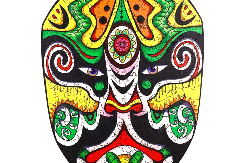 Drevené puzzle – OPERA MASK GLADIATOR 66e30ba9236e1