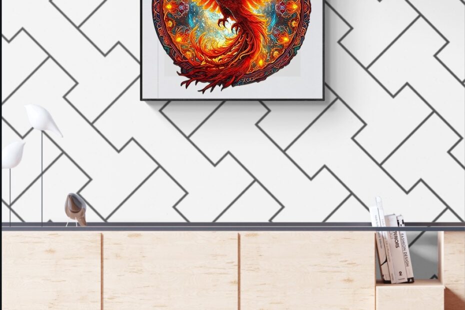 Phoenix in the Stars: Drevená puzzle cesta cez noc a oheň 66ebb60fc29c7
