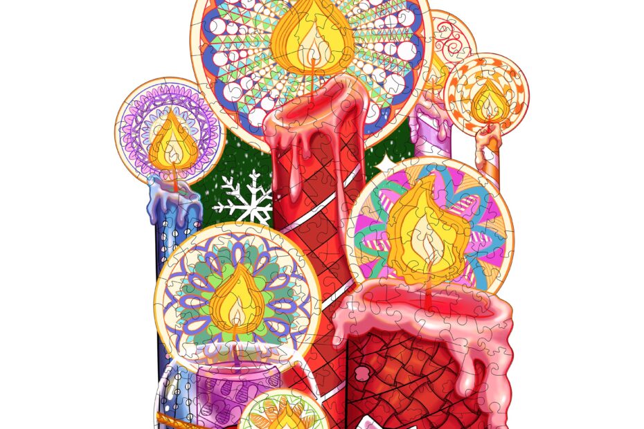 Drevené puzzle – PULSATING CANDLE 66db07a2bd7a5