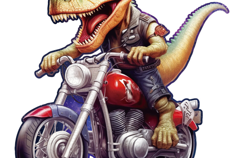 Drevená skladačka – Raptor Riders 66e6abe4c205b