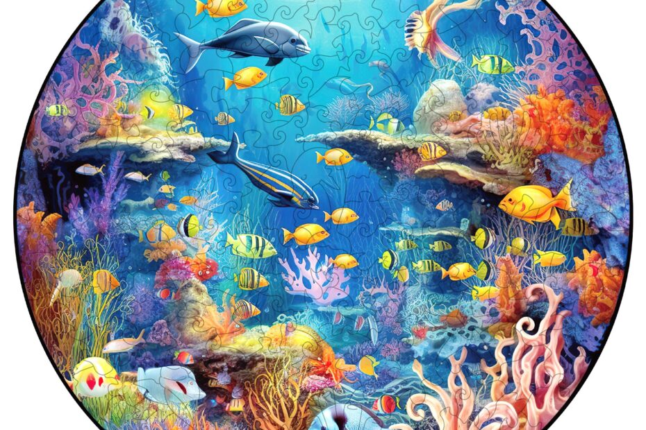 Drevené puzzle – Podmorský svet 66e150472b892