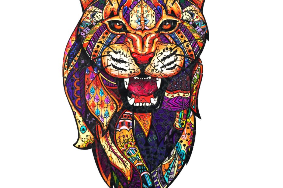 Drevené puzzle-VIGILANT LEOPARD 66e8002a95ef8
