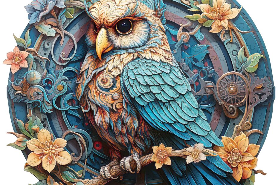 Drevené puzzle – múdra sova 2 66df75bcc16b6