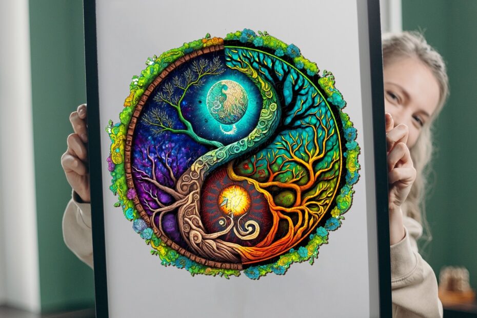 Harmony in Pieces: Skúmanie symboliky Yin Yang v drevených skladačkách 66e3e922d3c7f
