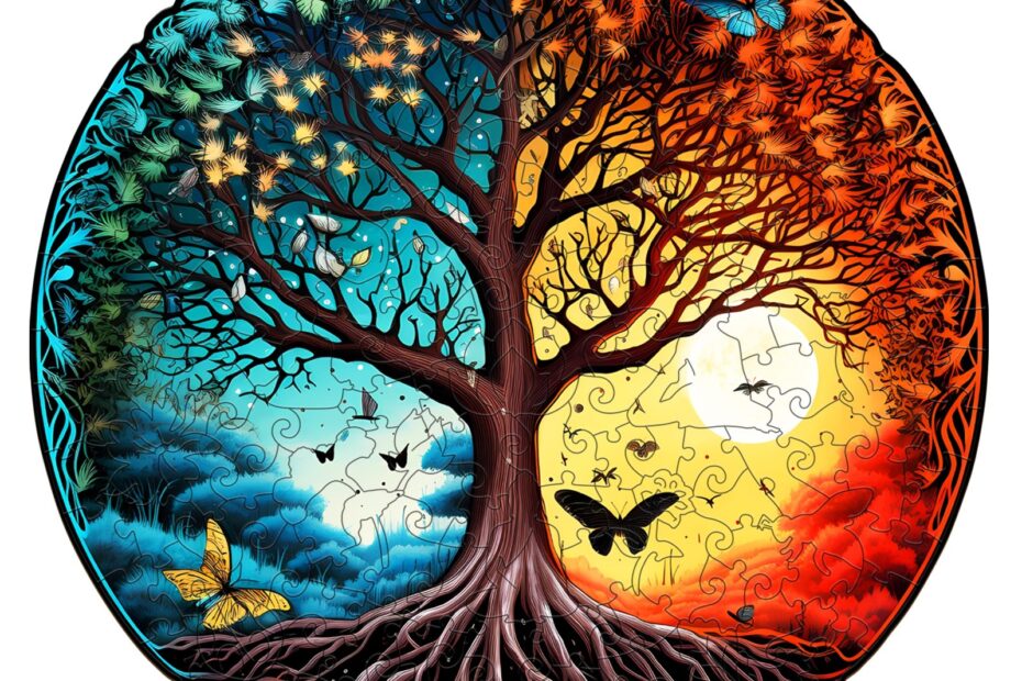 Drevené puzzle – YIN YANG STROM ŽIVOTA-6 66d675b6d20a7