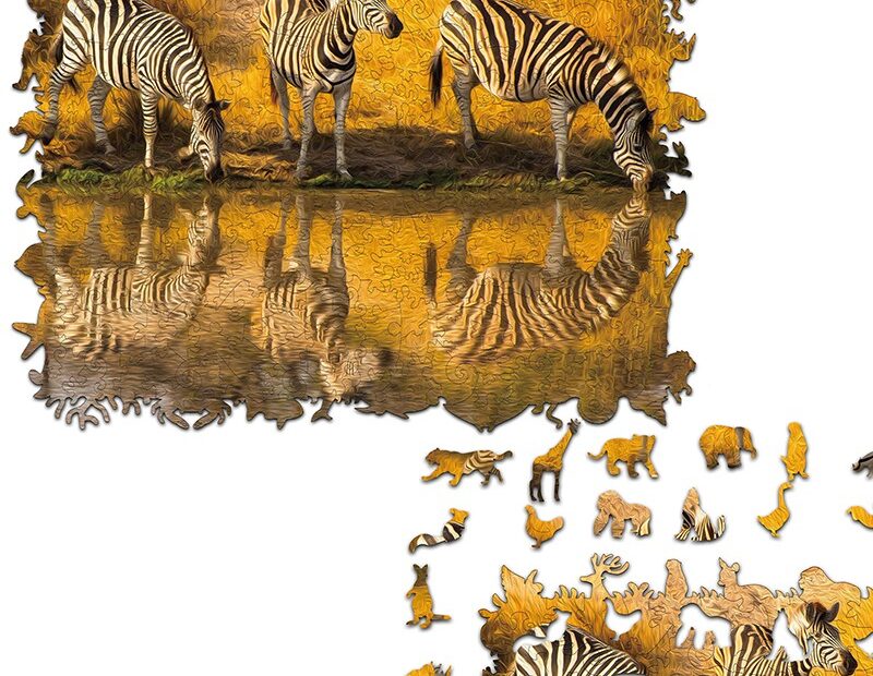 Drevené puzzle – ZEBRA 66e7a34468ee7
