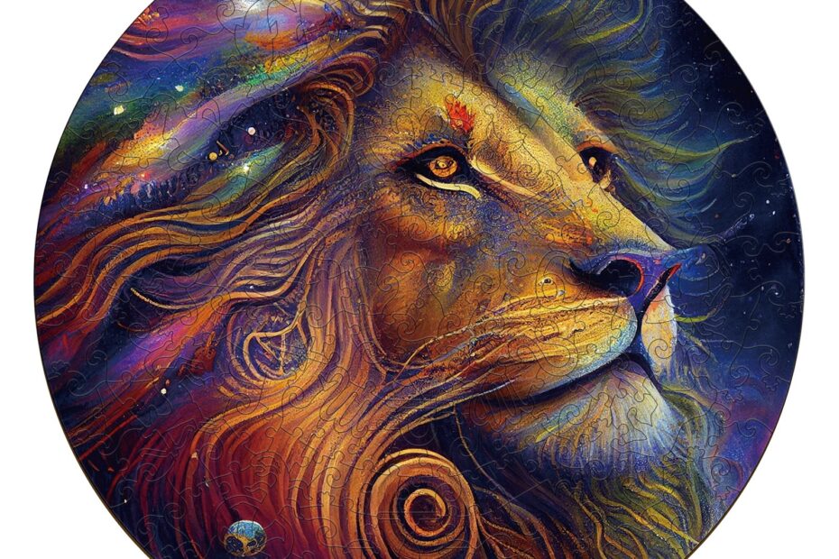 Zodiak Drevené puzzle-Leo 66d5d0b6a6dec