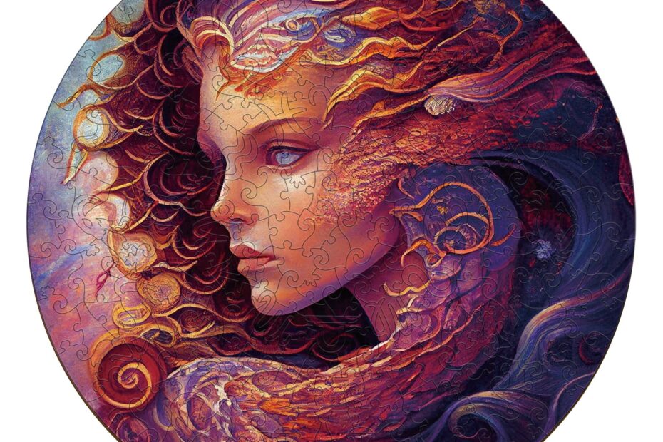 Zodiak Drevené puzzle – Škorpión 66ee67bfaa50b